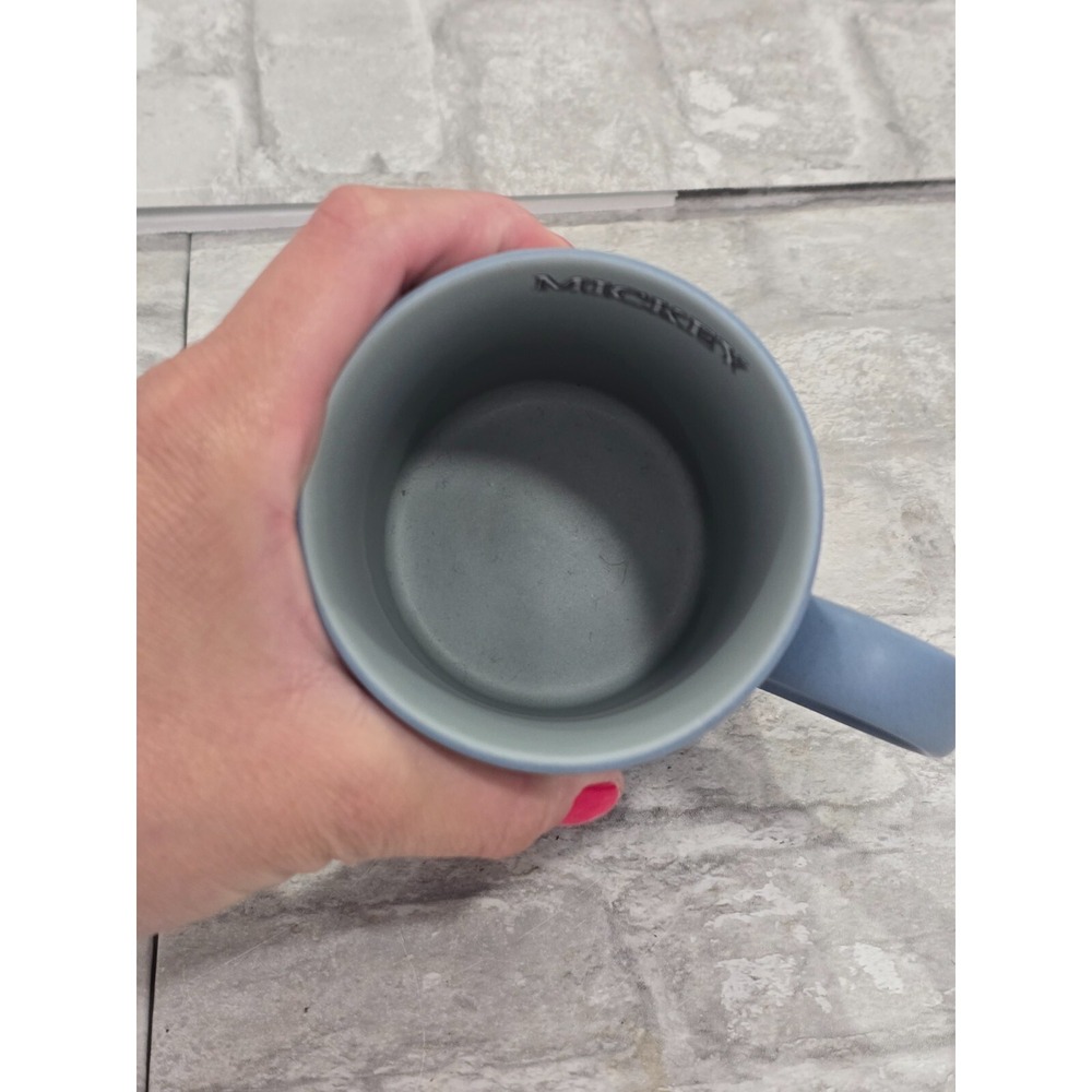 Walt Disney World Parks Mickey‎ Mouse Emotions Blue Coffee Tea Mug Cup 12oz - Picture 7 of 10